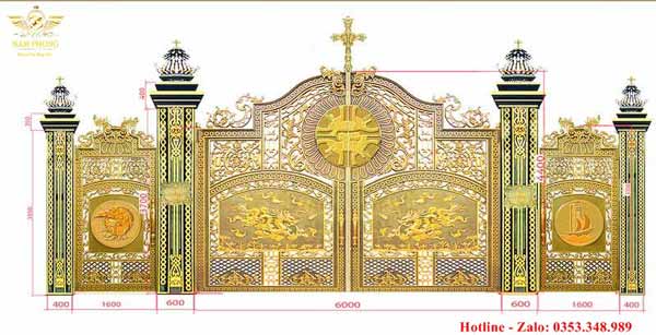 20+ Mẫu cổng nhà thờ công giáo đẹp mới nhất 2022