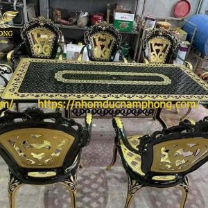 Bàn Ghế Nhôm Đúc Tại Tuyên Quang 15 bàn ghế nhôm đúc ngoài trời