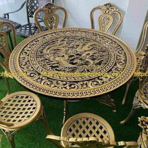 Bàn Ghế Nhôm Đúc Tại Tuyên Quang 14 bàn ghế nhôm đúc ngoài trời