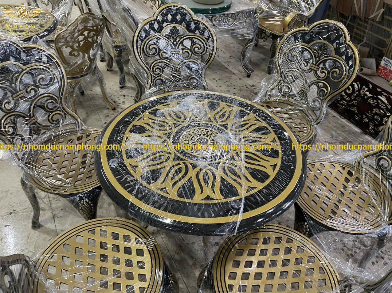 bàn ghế nhôm đúc bàn ghế nhôm đúc