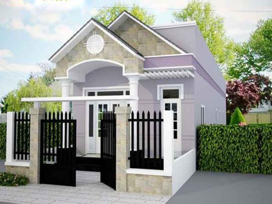 99+ mẫu trụ cổng nhà cấp 4 đẹp [HOT 2022], hiện đại, đơn giản