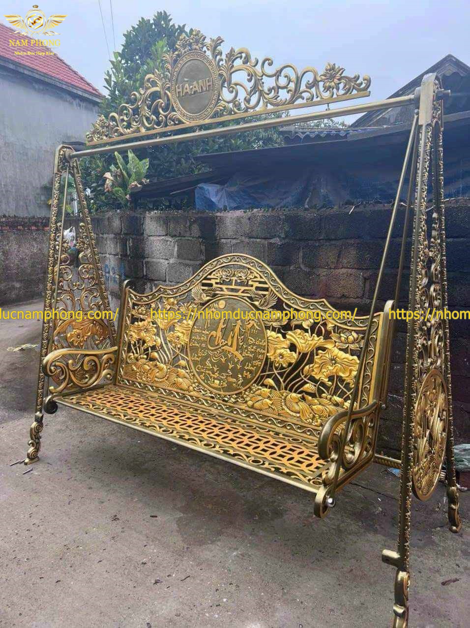 Top 10+ mẫu xích đu nhôm đúc đẹp ưa chuộng hiện nay 24 mẫu xích đu nhôm đúc
