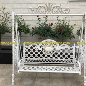 xích đu sân vườn nhôm đúc