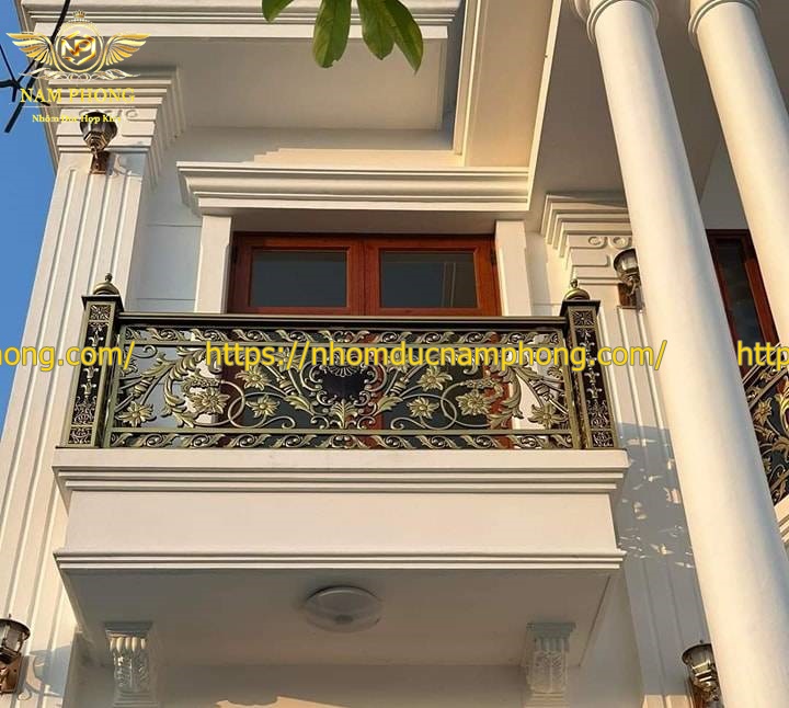 Lan can nhôm đúc tại Hà Tĩnh - Giá tại xưởng, thi công trọn gói 19 lan can nhôm đúc hiện đại