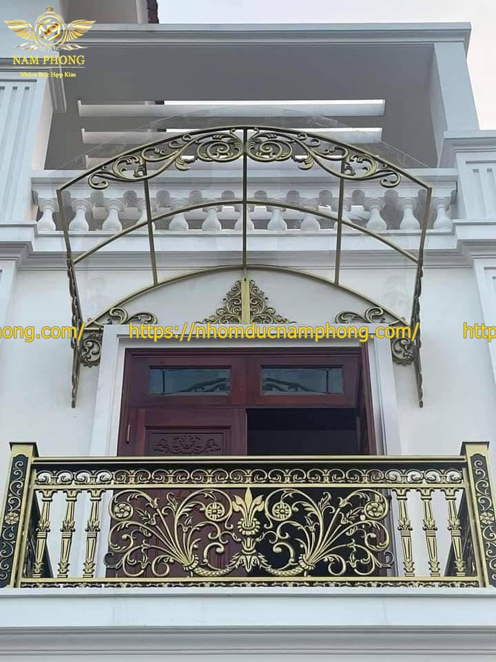 Lan can nhôm đúc tại Hà Tĩnh - Giá tại xưởng, thi công trọn gói 27 lan can nhôm đúc