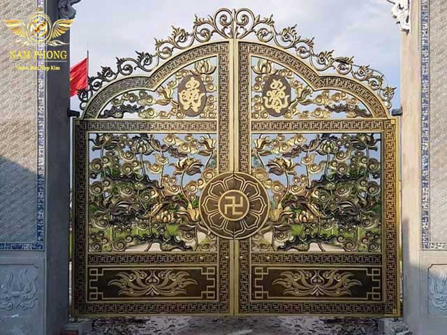 50+ Mẫu thiết kế cánh cổng nhà thờ họ tộc đẹp nhất 2022