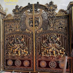 cổng con voi, cổng nhôm đúc con voi, cổng nhôm đúc, mẫu cổng nhôm đúc đẹp, cửa nhôm đúc, cong nhom duc, congnhomduc