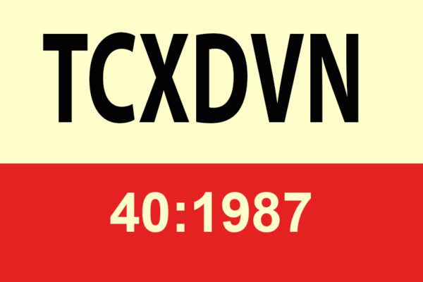TCXDVN 40:1987 (Bản PDF full đầy đủ)