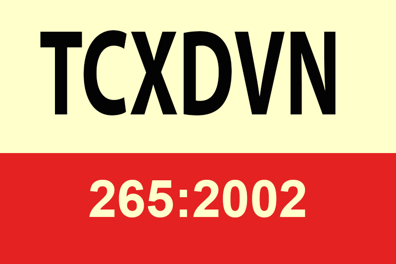 TCXDVN 265:2002 (Bản PDF full đầy đủ) về Đường và hè phố