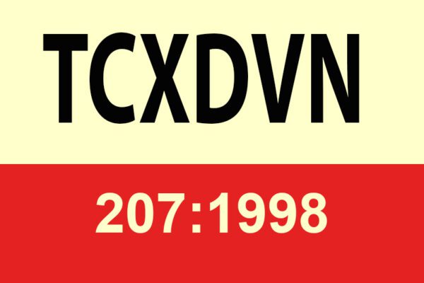 TCXD 207:1998 (Bản Word full) bộ lọc bụi tĩnh điện – sai số lắp đặt
