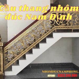 Cầu thang nhôm đúc Nam Định