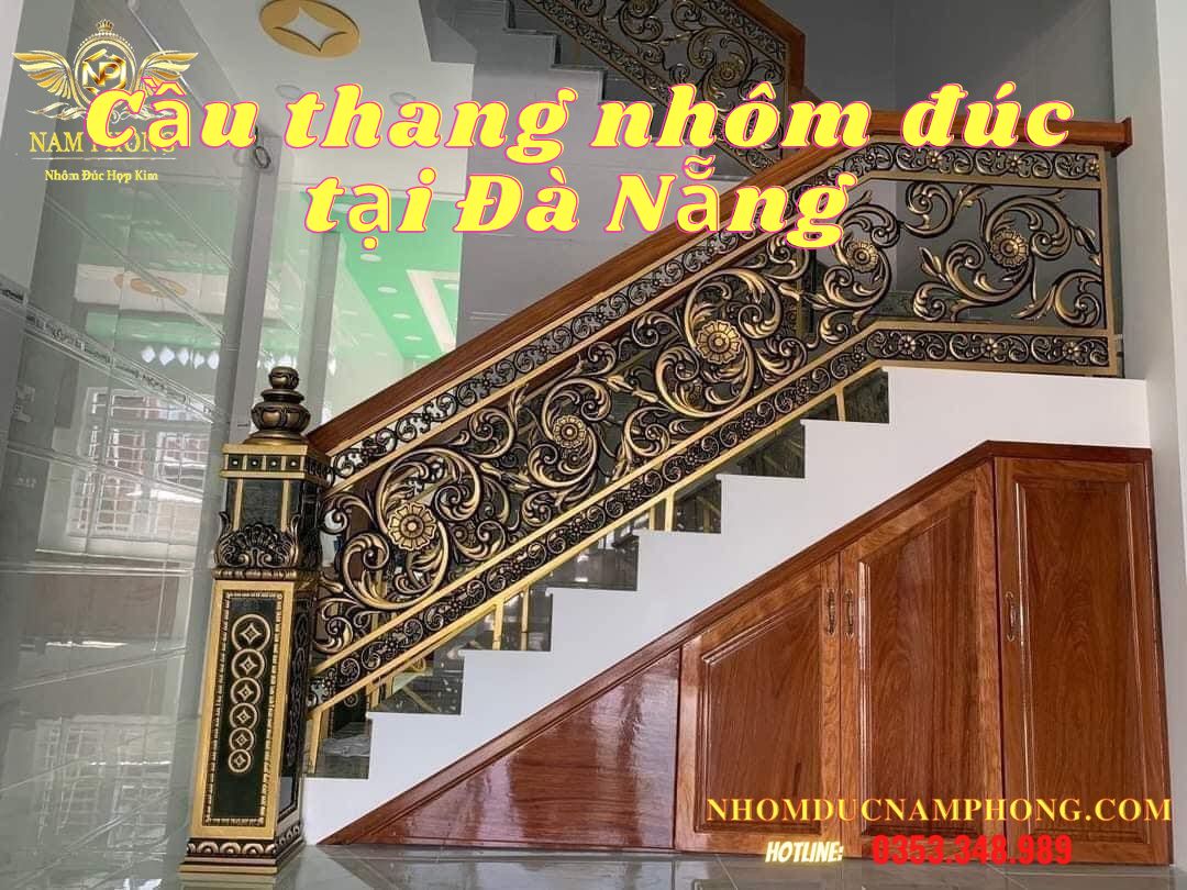 Cầu thang nhôm đúc tại Đà Nẵng