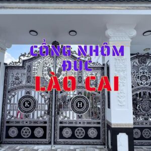 Cổng nhôm đúc Lào Cai