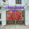 Cổng nhôm đúc tại Tuyên Quang, giá xưởng, thi công trọn gói 2 Cổng nhôm đúc Tuyên Quang