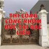 cổng nhôm đúc tại Bạc Liêu