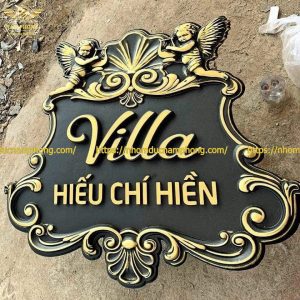 Biển số nhà nhôm đúc