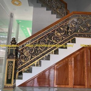 cầu thang nhôm đúc