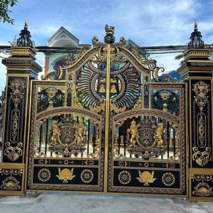 Cổng nhôm đúc buckingham 6 Cổng nhôm đúc buckingham