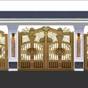Cổng nhôm đúc buckingham 4 Cổng nhôm đúc buckingham