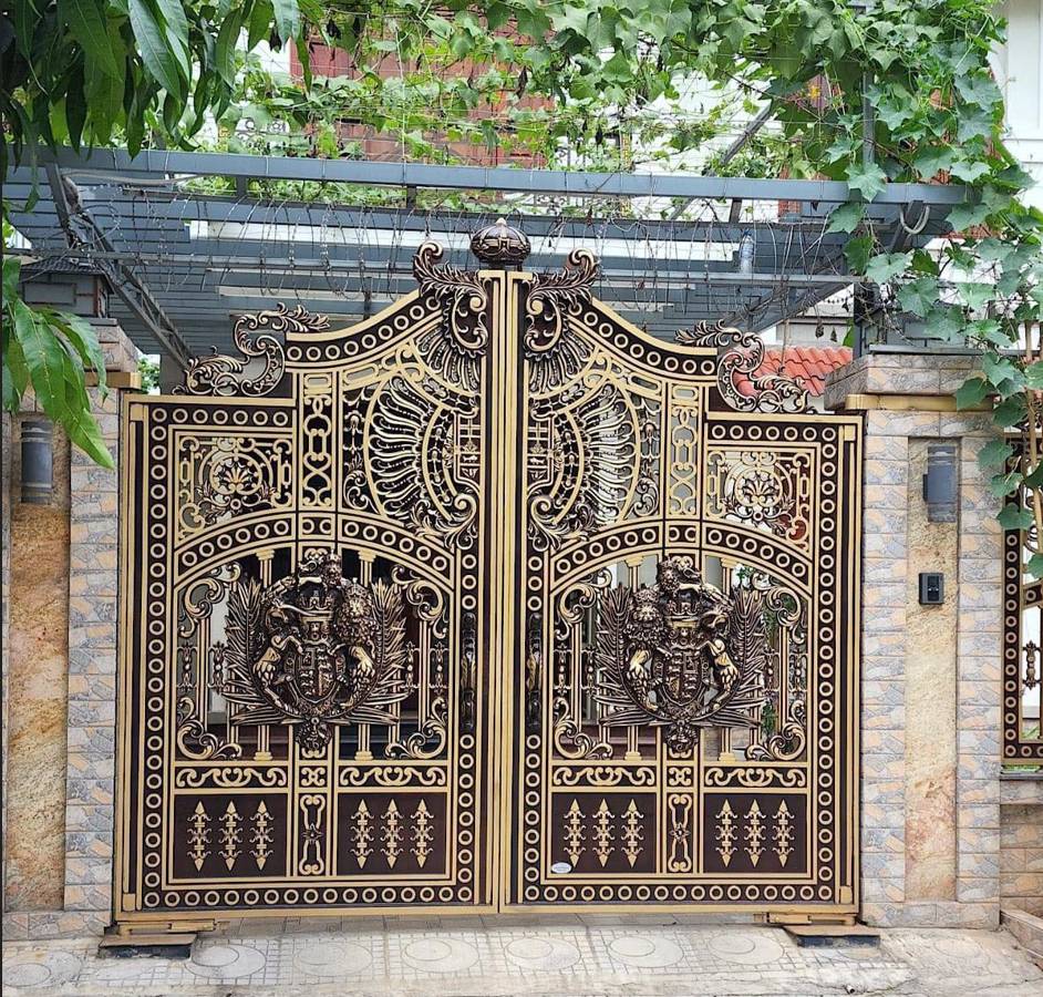 Cổng nhôm đúc buckingham