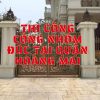 Thi công cổng nhôm đúc tại quận Hoàng Mai 2 Thi công cổng nhôm đúc tại quận Hoàng Mai