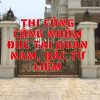 Thi công cổng nhôm đúc tại quận Nam, Bắc Từ Liêm