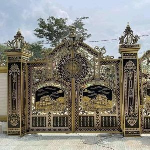Cổng nhôm đúc thuận buồm xuôi gió