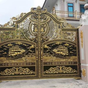 Cổng nhôm đúc thuận buồm xuôi gió