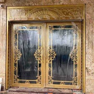 Cửa nhôm đúc 2 cánh 8 cửa nhôm đúc 2 cánh