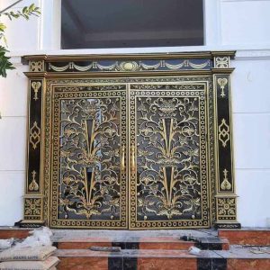 cửa nhôm đúc 2 cánh