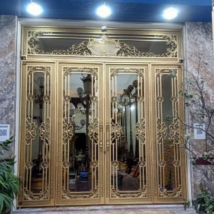 cửa nhôm đúc 4 cánh
