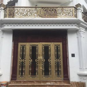 cửa nhôm đúc 4 cánh