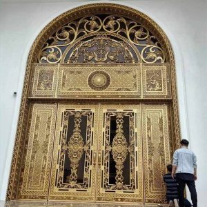 cửa nhôm đúc 4 cánh