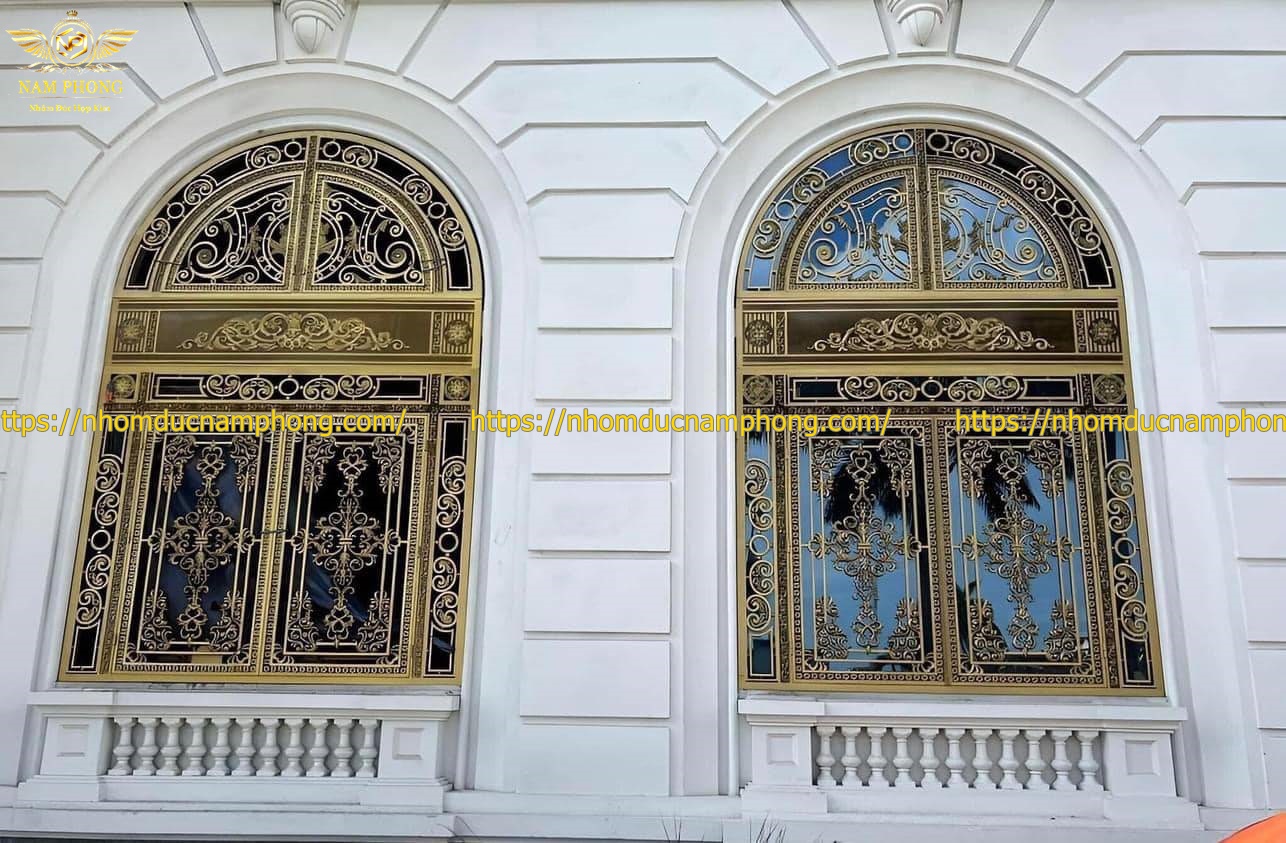 cửa số nhôm đúc