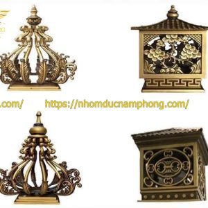 hộp đèn nhôm đúc