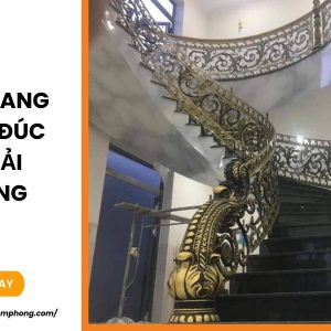 Cầu thang nhôm đúc tại Hải Dương