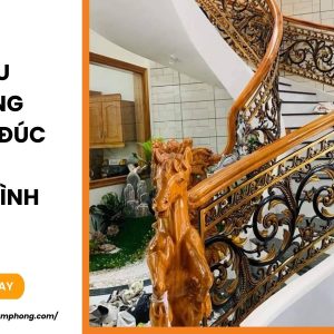 Cầu thang nhôm đúc tại Thái Bình