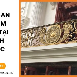Lan can nhôm đúc tại Vĩnh Phúc