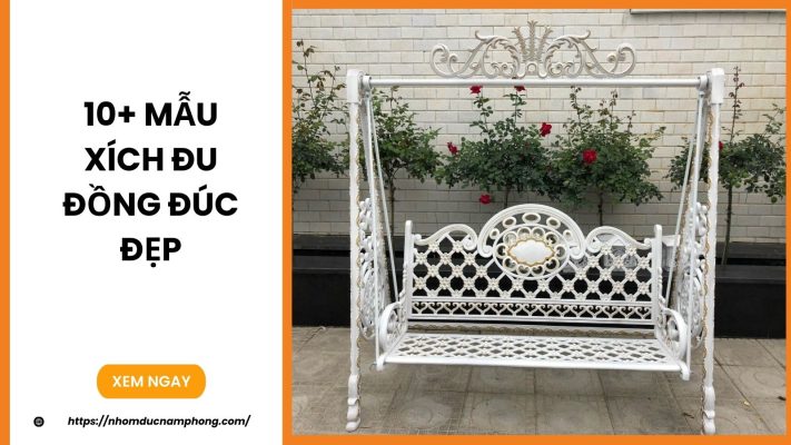 10+ mẫu Xích đu đồng đúc đẹp